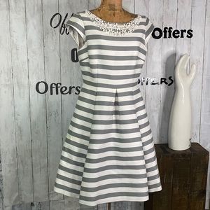 Kate Spade Probably Vintage Silk Dress Structured Size 12